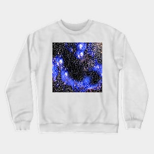 Stars in a Blue Night Sky Crewneck Sweatshirt